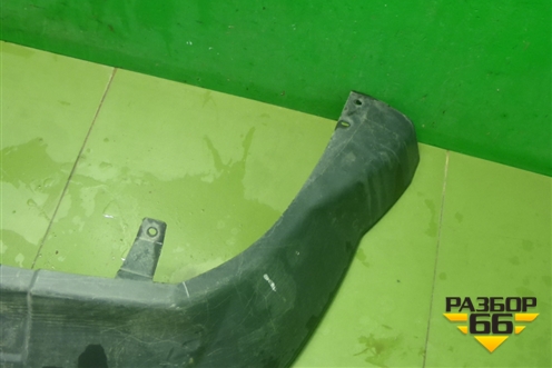 Юбка заднего бампера для Mitsubishi Outlander XL с 2006-2012г (Аутлендер ХЛ)