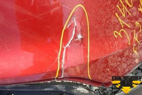 Бампер задний (с юбкой до 2015г хэтчбек) (BM51A17906AGW) для Ford Focus 3 с 2011г (Фокус)