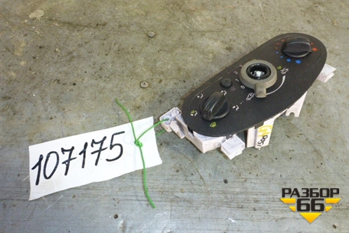 Модуль управления отопителем (с кондиционером после 2009г) для Renault Logan с 2004-2015г (Логан)