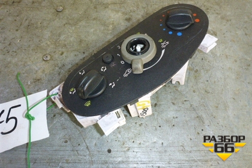 Модуль управления отопителем (с кондиционером после 2009г) для Renault Logan с 2004-2015г (Логан)